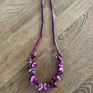 Special purple necklace
